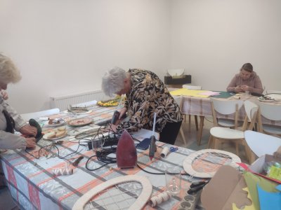 Okładka albumu: Warsztaty Wiosenny Wianek Wielkanocny